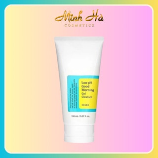 Sữa rửa mặt Cosrx Low Ph Good Morning Gel Cleanser 150ml dịu nhẹ cung cấp độ ẩm vừa phải