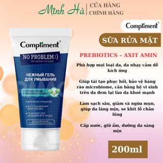 Sữa rửa mặt Compliment No Problem 200ml giúp làm sạch và giảm mụn