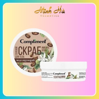 Tẩy da chết body Compliment 200ml các loại chiết xuất thiên nhiên làm sạch cơ thể, giảm mùi hiệu quả