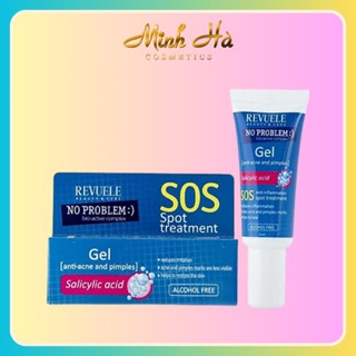 Gel chấm mụn SOS Compliment No Problem 25ml giúp loại bỏ mụn nhanh chóng