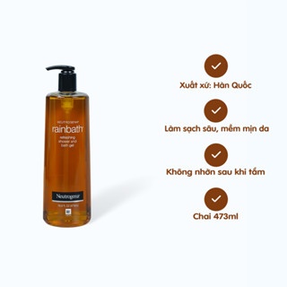 Sữa tắm Neutrogena Rainbath Original Shower And Bath Gel 473ml dạng gel làm sạch và dưỡng ẩm da