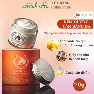 Kem dưỡng tinh dầu ngựa Guerisson 9 Complex 70g làm da đều màu, trắng sáng tự nhiên