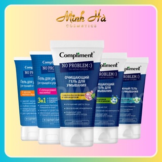 Sữa rửa mặt Compliment No Problem 200ml giúp làm sạch và giảm mụn
