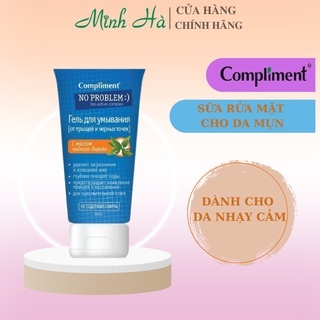 Sữa rửa mặt Compliment No Problem 200ml giúp làm sạch và giảm mụn