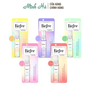 Xịt khử mùi hương nước hoa Refre Whitening Perfume 30ml cho bạn thêm phần tự tin thể hiện phong cách riêng