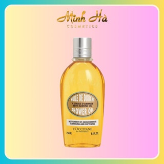 Dầu tắm hạnh nhân L'occitane Amande Shower Oil 35/250ml dưỡng da săn chắc và sáng mịn