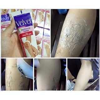 Kem tẩy lông Velvet Sensitive của Nga 100ml loại bỏ an toàn và dưỡng ẩm