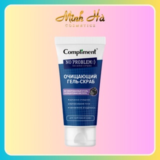Tẩy da chết dạng hạt Compliment No Problem Cleansing Gel Scrub 150ml loại bỏ tế bào chết da