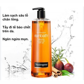 Sữa tắm Neutrogena Rainbath Original Shower And Bath Gel 473ml dạng gel làm sạch và dưỡng ẩm da
