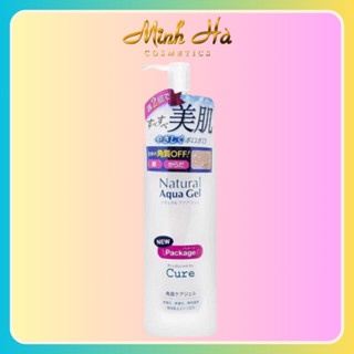 Tẩy tế bào chết Cure Natural Aqua Gel 100g se khít lỗ chân lông cấp ẩm không cồn