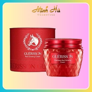 Kem ngựa Guerisson Red Ginseng Cream 50g (hộp đỏ) dưỡng trắng da và cải thiện nếp nhăn