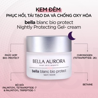 Kem dưỡng Bella Aurora Blanc Bio-Protect Gel Cream 50ml phục hồi làm sáng da