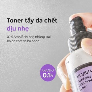 Nước hoa hồng Cosrx AHA/BHA Clarifying Treatment Toner 150ml dành cho da mụn