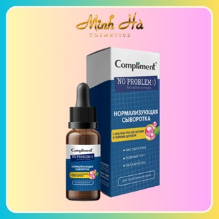 Serum Compliment 2% BHA ,5% Hyaluronic Acid & 20% Vitamin C AHA BHA PHA 27ml làm sạch da, giảm mụn trắng da căng bóng