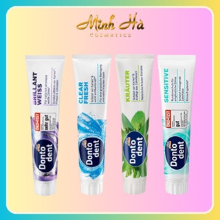 Kem đánh răng Dontodent Toothpaste 125ml hỗ trợ các vấn đề về răng miệng