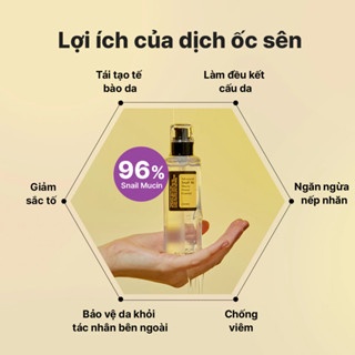 Huyết thanh Cosrx Advanced Snail 96 Mucin Power Essence 100ml cải thiện độ đàn hổi, ngăn ngừa lão hóa