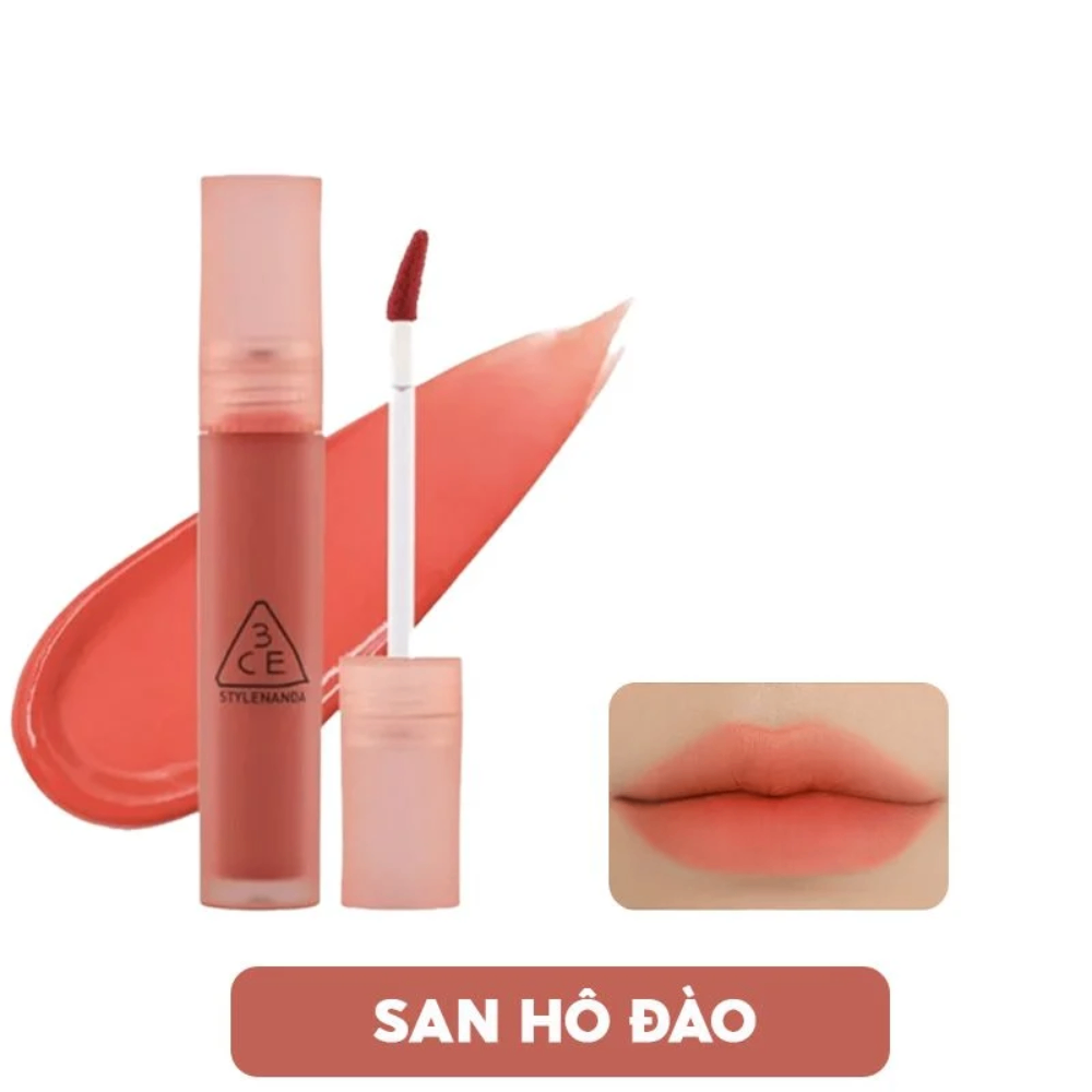 Son tint 3CE Blur Water Tint 4.6g bám màu tốt, lâu trôi, thời thượng, không kén da