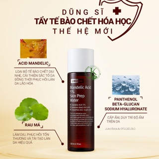 Dung dịch tẩy da chết By Wishtrend Mandelic Acid 5% Skin Prep Water 120ml tẩy da chết làm sạch da