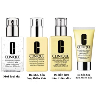 Kem dưỡng Clinique Dramatically Different Hydrating Jelly Moisturizing 125ml phục hồi và chống lão hóa