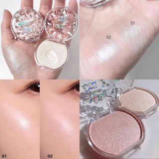 Phấn bắt sáng dạng kem Canmake Munyutto Highlighter 3g tạo hiệu ứng căng bóng, tự nhiên