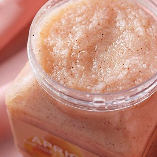 (Tặng kèm bông tắm) Tẩy tế bào chết toàn thân Beauty Buffet Scentio Apricot 350ml giúp da dưỡng ẩm mịn màng