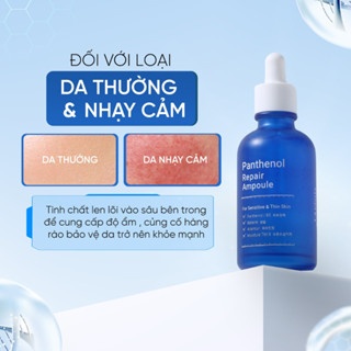 Tinh chất La Bonita Panthenol Repair Ampoule 50ml hỗ trợ phục hồi làm dịu da