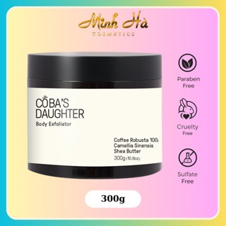 Tẩy tế bào chết toàn thân Matcha CoBa’s Daughter Body Exfoliator 300g chăm sóc da toàn thân, giúp làm sạch sâu