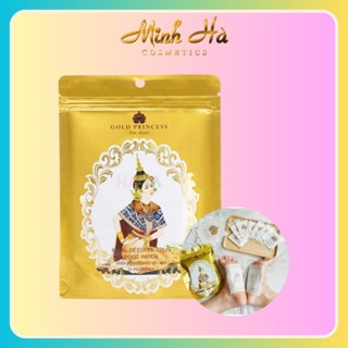 Miếng dán thải độc chân Gold Princess Royal Thái Lan 10 miếng giúp lưu thông máu bàn chân