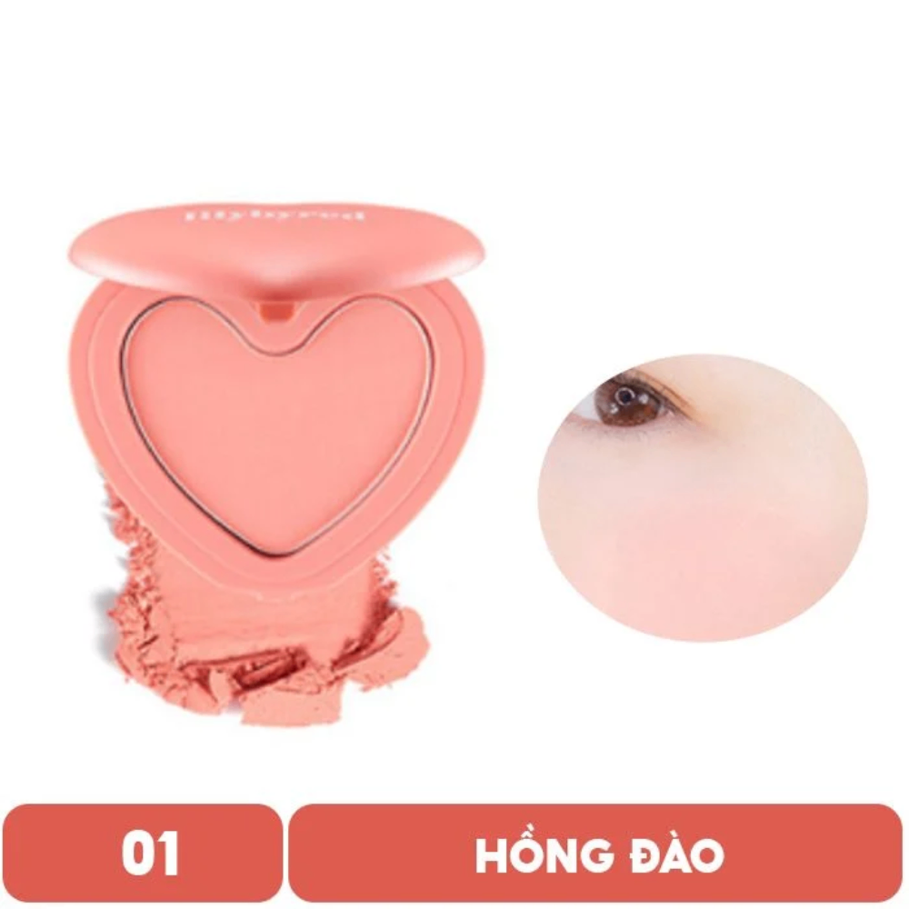 Phấn má hồng Lilybyred Luv Beam Cheek 5g màu sắc dịu dàng, rạng rỡ
