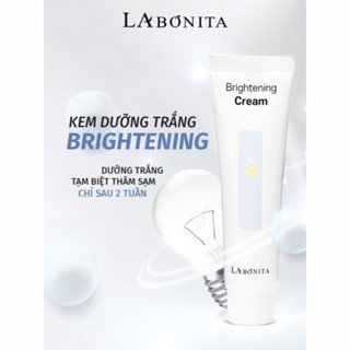 Kem dưỡng trắng da La Bonita Brightening Cream 50ml làm sáng da & và đều màu da