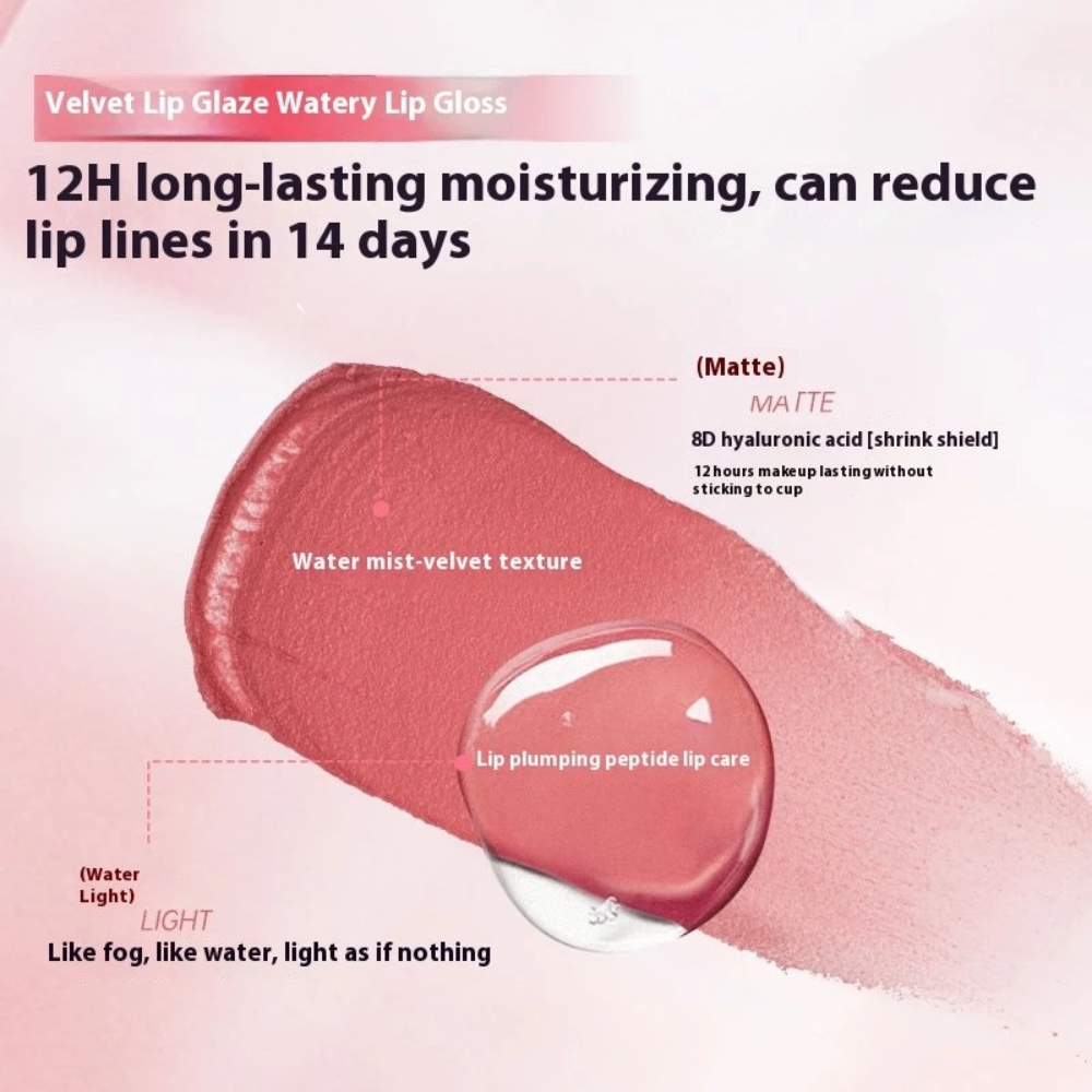 Son Mooekiss Dual Effect Essence Lip Gloss 6g dưỡng ẩm hiệu ứng căng bóng hiệu quả
