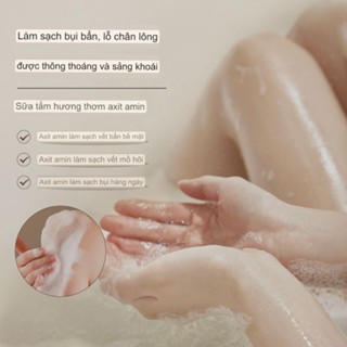 Sữa tắm Ramzer Amino Acid Clear Fragrance hương nước hoa 1L dưỡng ẩm và làm sáng da