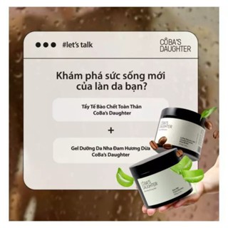Tẩy tế bào chết toàn thân Matcha CoBa’s Daughter Body Exfoliator 300g chăm sóc da toàn thân, giúp làm sạch sâu