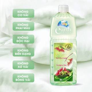 Nước giặt và xả Earth Choice mọi loại vải Wool & Delicates, đồ lót laundry Liquid Top & Front Loader Pure Clean 1L