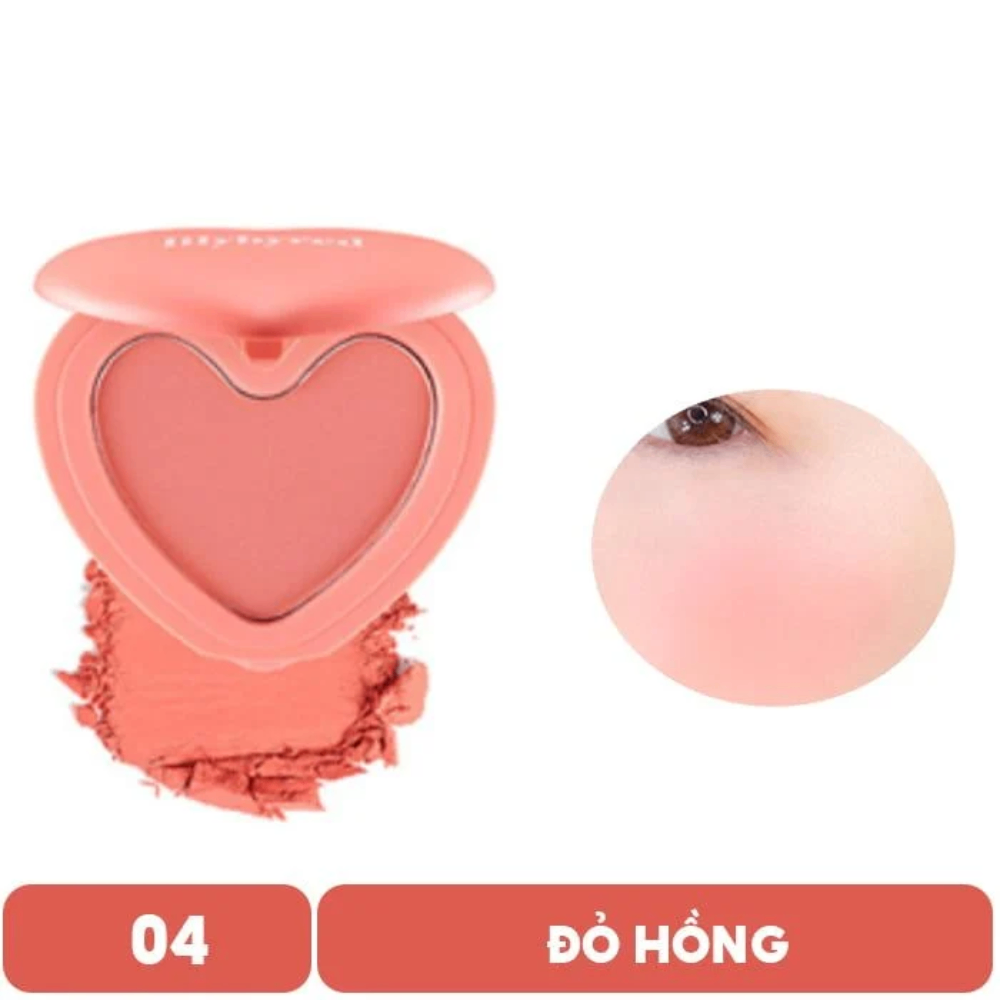 Phấn má hồng Lilybyred Luv Beam Cheek 5g màu sắc dịu dàng, rạng rỡ