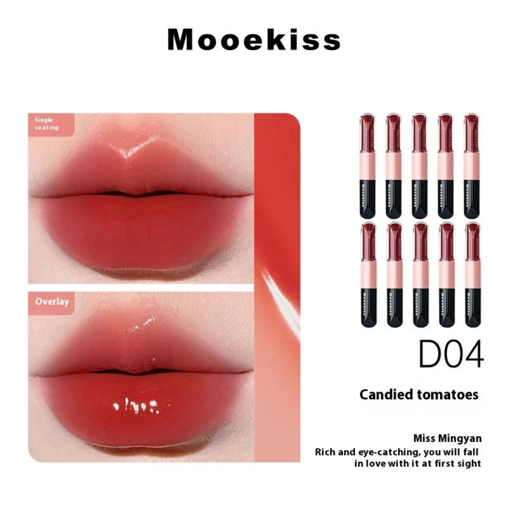 Son Mooekiss Dual Effect Essence Lip Gloss 6g dưỡng ẩm hiệu ứng căng bóng hiệu quả