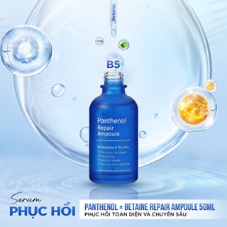 Tinh chất La Bonita Panthenol Repair Ampoule 50ml hỗ trợ phục hồi làm dịu da