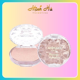 Phấn bắt sáng dạng kem Canmake Munyutto Highlighter 3g tạo hiệu ứng căng bóng, tự nhiên