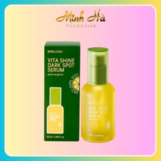 Serum quýt xanh Bergamo Green Tangerine Vita Shine Dark Spot 50ml trắng da mờ thâm