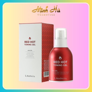 Tinh chất Toning Gel La Bonita Red Hot Toning Gel AHA 25%+ 30g hỗ trợ dưỡng sáng da