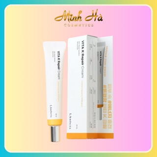 Kem dưỡng La Bonita Vita K Repair Cream 30ml phục hồi da sau peel, lăn kim