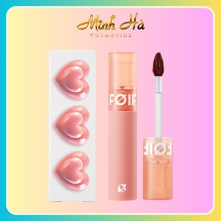 Son kem FOIF Daily Velvet Tint 3g thuần chay kết cấu son velvet mịn