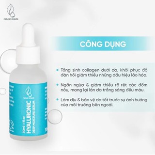 Serum dưỡng da Natural Xtracts 30ml cấp ẩm làm sáng da, ngăn ngừa lão hóa, cải thiện vùng thâm