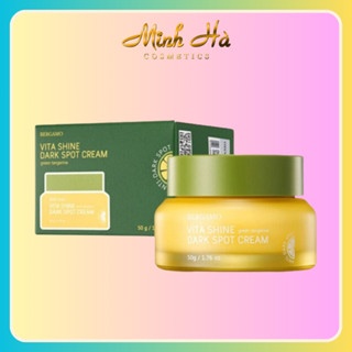 Kem dưỡng quýt xanh Bergamo Green Tangerin Vita Shine Dark Spot 50g sáng da mờ thâm nám