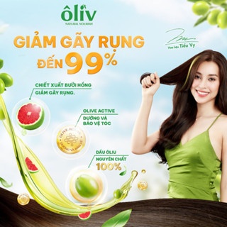 Dầu gội dưỡng tóc Ôliv 650ml phục hồi tóc hư tổn ngăn gãy rụng chắc khỏe bồng bềnh