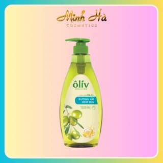 Sữa tắm Ôliv Natural Nourish dưỡng ẩm mềm mịn 650ml chứa dầu ôliu nguyên chất cung cấp thêm độ ẩm cho da