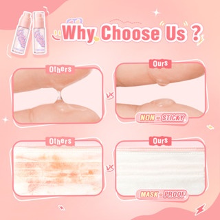 Xịt khóa makeup Pinkflash 40ml cho lớp nền lâu trôi kiềm dầu chống dính không phai màu