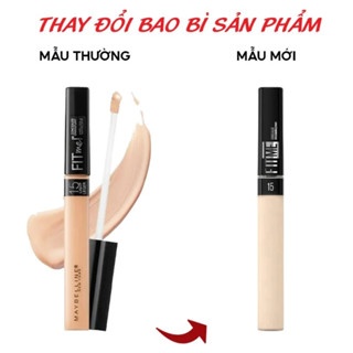 Kem che khuyết điểm Maybelline Fit Me Concearler 6.8ml mỏng mịn, dễ dàng tán đều và bám vào da