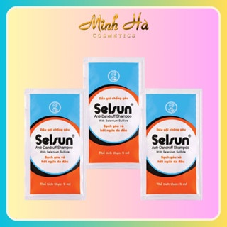 Dầu gội Selsun Anti-Dandruff Shampoo gói dùng thử 5ml sạch gàu và hết ngứa da đầu