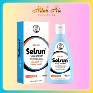 Sữa tắm Selsun Fungi Shower 150ml làm sạch và giảm ngứa